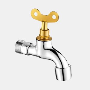Household Faucet With Lock Outdoor Anti-theft 4 Minute Faucet, Gui Ge: Locked Alloy Sparkler