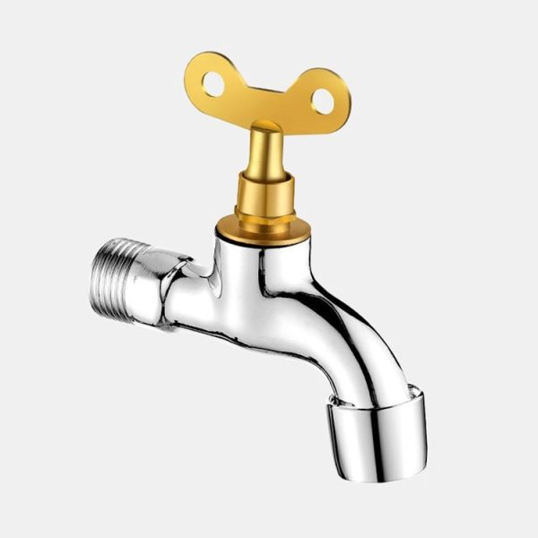 Household Faucet With Lock Outdoor Anti-theft 4 Minute Faucet, Gui Ge: Locked Alloy Sparkler