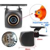 Car Universal HD Night Vision Rear View Reversing Three-Control Fisheye Camera, Style: AHD720P Panoramic - Image 3