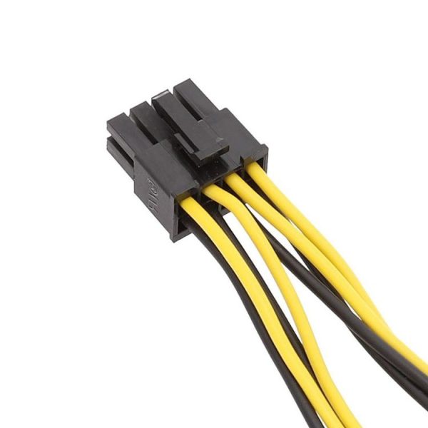 15cm IDE Power Dual Large 4Pin To EPS 8Pin CPU Supply Cable - Image 3
