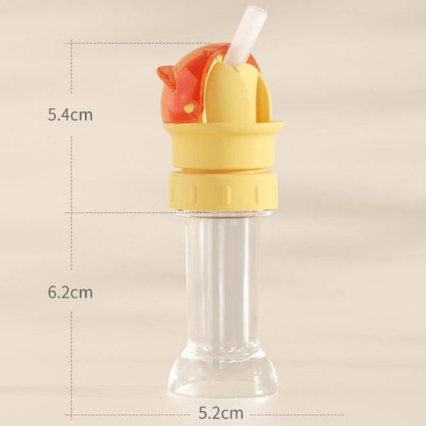 Children Anti Choking Bottle Cap Portable Universal Bottle Closure Converter (Green) - Image 3