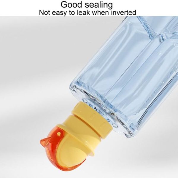 Children Anti Choking Bottle Cap Portable Universal Bottle Closure Converter (Green) - Image 6