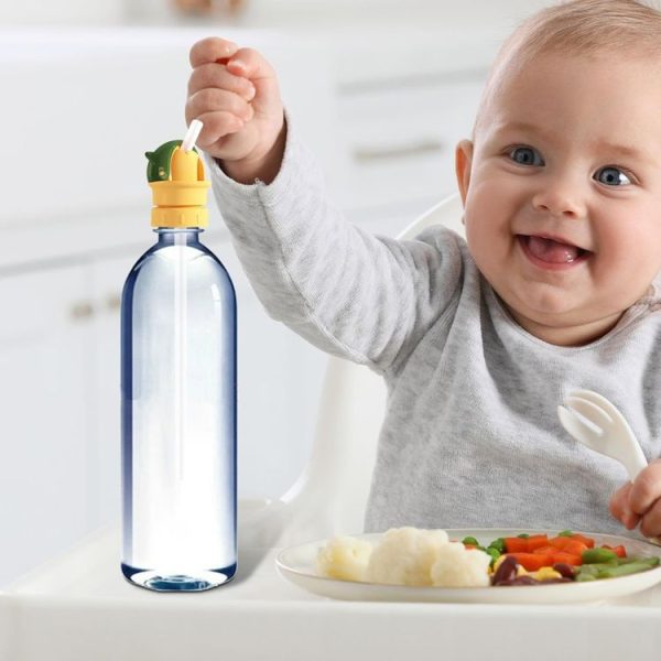 Children Anti Choking Bottle Cap Portable Universal Bottle Closure Converter (Green) - Image 9