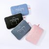 Folding Travel Bag Large Capacity Gym Rucksack Portable Luggage Clothes Storage Bag (Blue) - Image 4