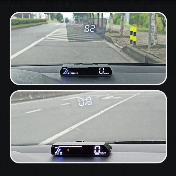 Head-up Display OBD Multi-function Vehicle Instrument Oil Temperature Gearbox Monitoring Screen (S100) - Image 12