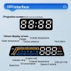 Head-up Display OBD Multi-function Vehicle Instrument Oil Temperature Gearbox Monitoring Screen (S100) - Image 5