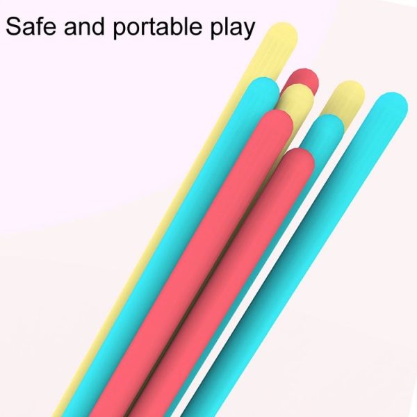 Children Educational Toys Stress Relief Silicone Sensory Activity Board (Pink) - Image 4
