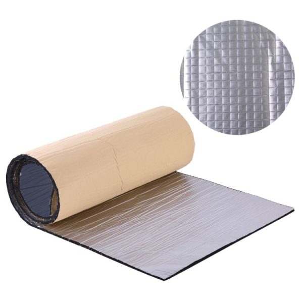 250x180x5mm Car Thick Aluminum Foil Hood Heat And Sound Insulation Pad - Image 2