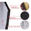 250x180x5mm Car Thick Aluminum Foil Hood Heat And Sound Insulation Pad - Image 3