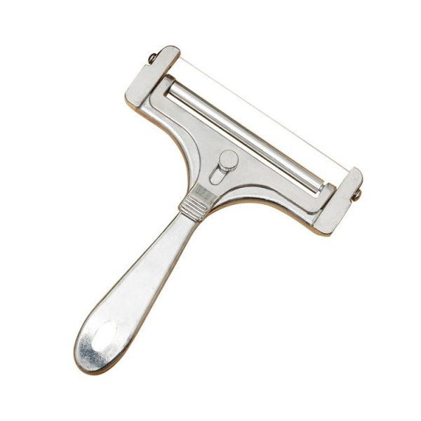 Cheese Slicer Adjustable Thickness Butter Cutter Stainless Steel Wire Scraper - Image 2