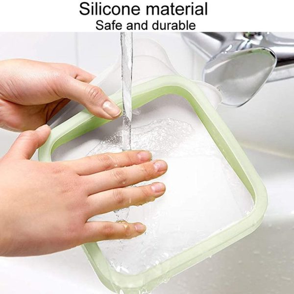 Portable Sandwich Toast Fresh Lunch Box Household Bento Holder (301-500ml) - Image 6