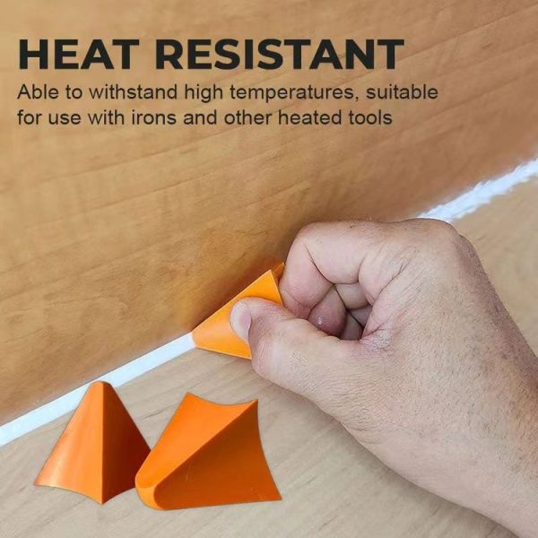 2pcs / Set Household Decoration Tile Chamfering Silicone Seam Tools (Orange) - Image 5