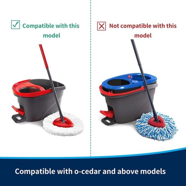 Vileda / O-Cedar EasyWring Spin Mop Base Disc Mop Head Replacement - Image 5