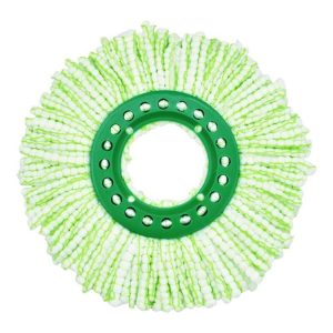 Libman Tornado Spin Mop Microfiber Mop Pad Replacement Parts (Green)