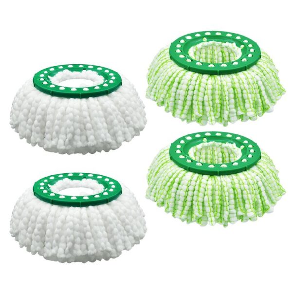 Libman Tornado Spin Mop Microfiber Mop Pad Replacement Parts (Green) - Image 3