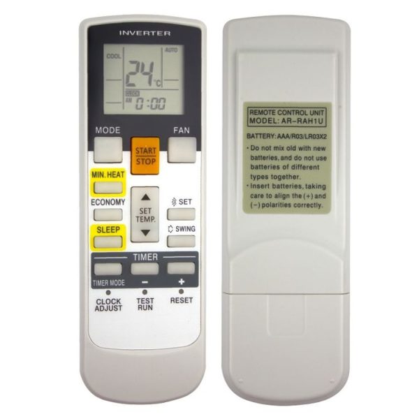 Fujitsu AR-RAH1U Air Conditioner Remote Control Replacement Parts - Image 2