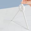 Drawing Press Digital Compass Multifunctional Scale Compass (White With Refill)