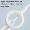 Drawing Press Digital Compass Multifunctional Scale Compass (White With Refill) - Image 4