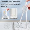 Drawing Press Digital Compass Multifunctional Scale Compass (White With Refill) - Image 5