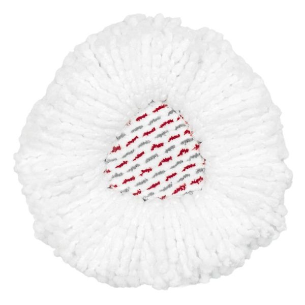 Vileda / O-Cedar EasyWring Spin Mop Replacement Pad Microfiber Rag (White)