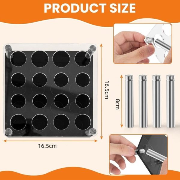 Acrylic Chess DIY Mold Stand (126) - Image 2