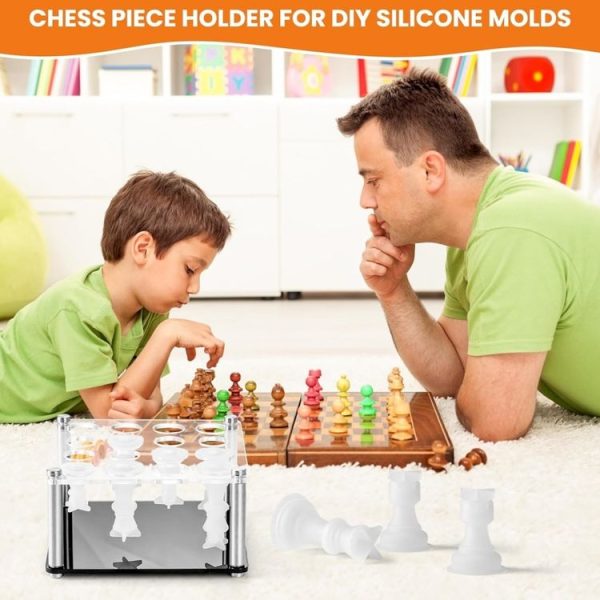 Acrylic Chess DIY Mold Stand (126) - Image 6