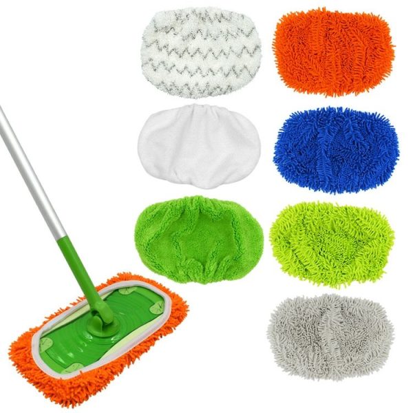 Swiffer Sweeper and Other 10-inch Flat Mop Replacement Pads 2pcs Terry Cloth - Image 2