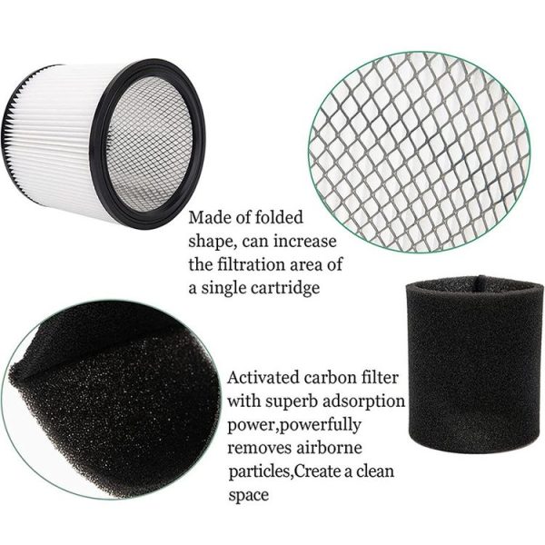 Shop-Vac 90350 90304 90333 Vacuum Cleaner Accessories 1 Filter - Image 4