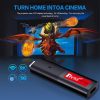 TV98 ATV 8K Allwinner H618 Android 14 2.5G+5G Dual Wifi HD Set-Top Box With Bluetooth Voice Remote Controller 2GB+16GB - Image 5
