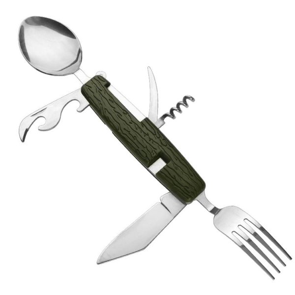 6-Opening Multifunctional Outdoor Camping Detachable Folding Tableware (SY-FT020)