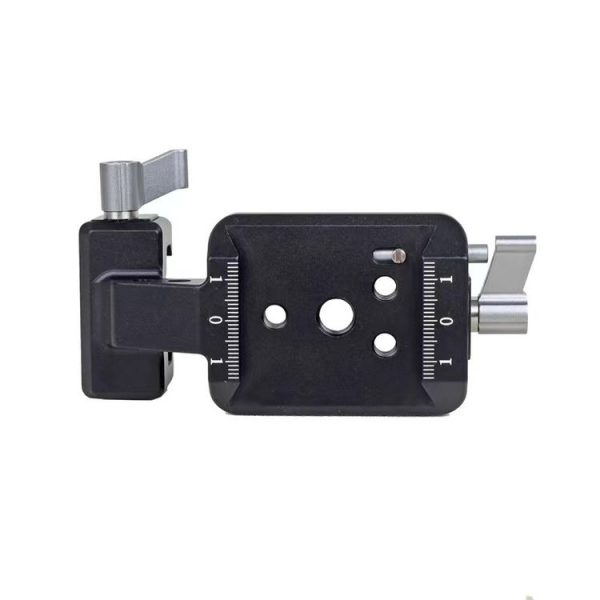 DJI Ronin RS 3 Pro / RS 3 / RS 2 Vertical Shooting Plate Mount Stabilizer Accessories (Gray)