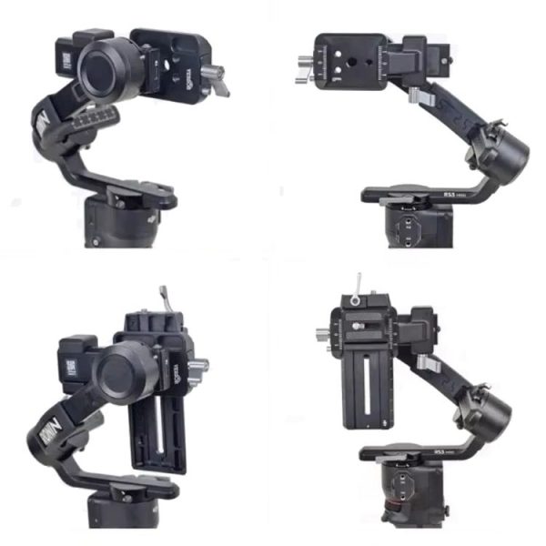 DJI Ronin RS 3 Pro / RS 3 / RS 2 Vertical Shooting Plate Mount Stabilizer Accessories (Gray) - Image 5