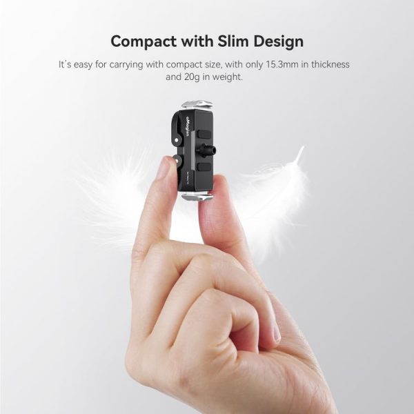GoPro HERO13 Black aMagisn Metal Magnetic Quick Release Base Dual Interface Adapter - Image 5