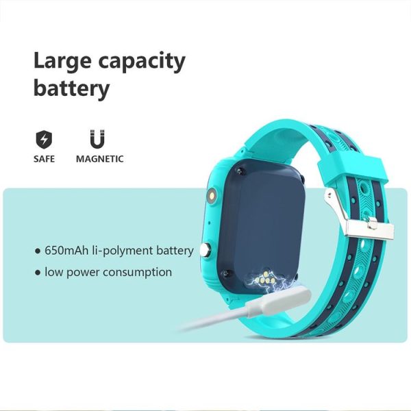 LT21 1.4-Inch 4G Global Full Network IP67 Waterproof WIFI Children Smart Watch (Blue) - Image 11