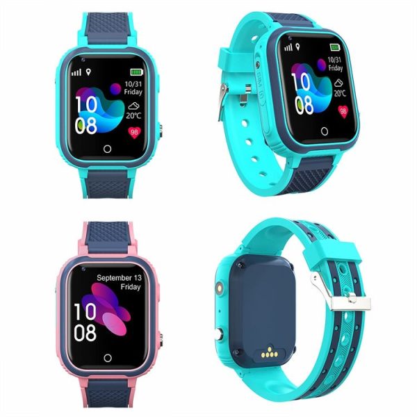 LT21 1.4-Inch 4G Global Full Network IP67 Waterproof WIFI Children Smart Watch (Blue) - Image 2