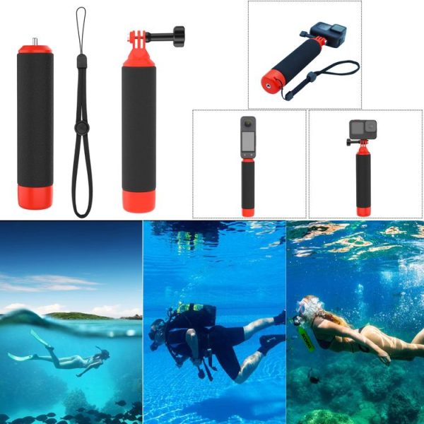 Water Floating Grip with 1 / 4 Inch Screw and Thread For Action Camera Accessories - Image 2