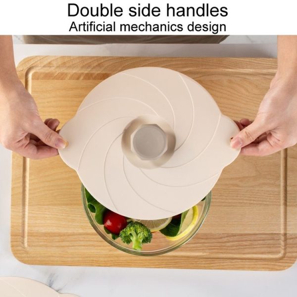4 inch Household Vacuum Self-Priming Sealed Silicone Freshness Lid Kitchen Rice Cover - Image 5