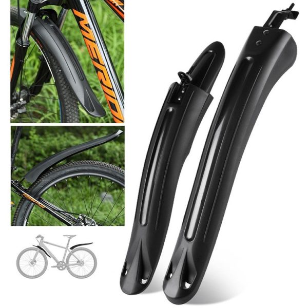 08CY0006 Bike Fenders Set Widen Lengthen Bicycle MTB Front Rear Quick Release Mudguard - Image 2