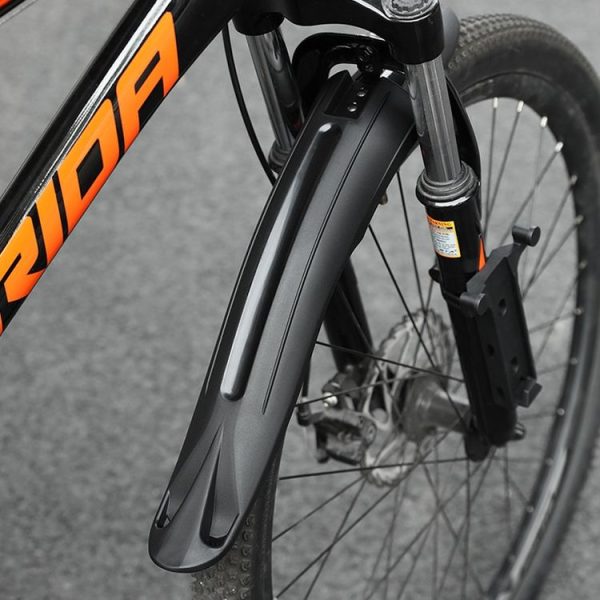 08CY0006 Bike Fenders Set Widen Lengthen Bicycle MTB Front Rear Quick Release Mudguard - Image 4