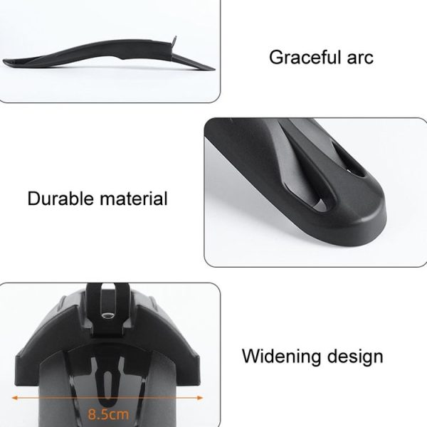 08CY0006 Bike Fenders Set Widen Lengthen Bicycle MTB Front Rear Quick Release Mudguard - Image 7