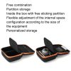 Cwatcun D156 Large Portable Storage Bag Small Microslice Hard Shell Camera Bag (Black) - Image 7