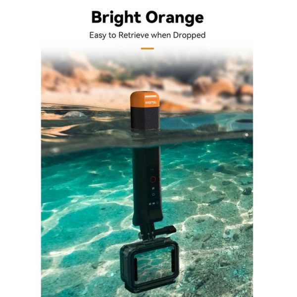 TELESIN Bluetooth Buoyancy Bar 15m Waterproof Depth For GoPro HERO13 / 12 / 11 / 10 / 9 / 8 Black - Image 6