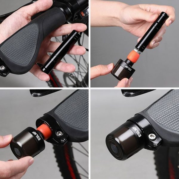 ESLNF Bike Handlebar Light LED Bicycle Turn Signal Cycling Light Waterproof Safety Warning Indicator Lamp, Style: Normal - Image 13