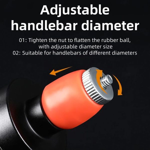 ESLNF Bike Handlebar Light LED Bicycle Turn Signal Cycling Light Waterproof Safety Warning Indicator Lamp, Style: Normal - Image 9