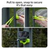 TELESIN Action Camera Mount Silicone Adjustable Mini Flexible Bracket For GoPro HERO / Insta360 / DJI Action Camera (Green) - Image 8