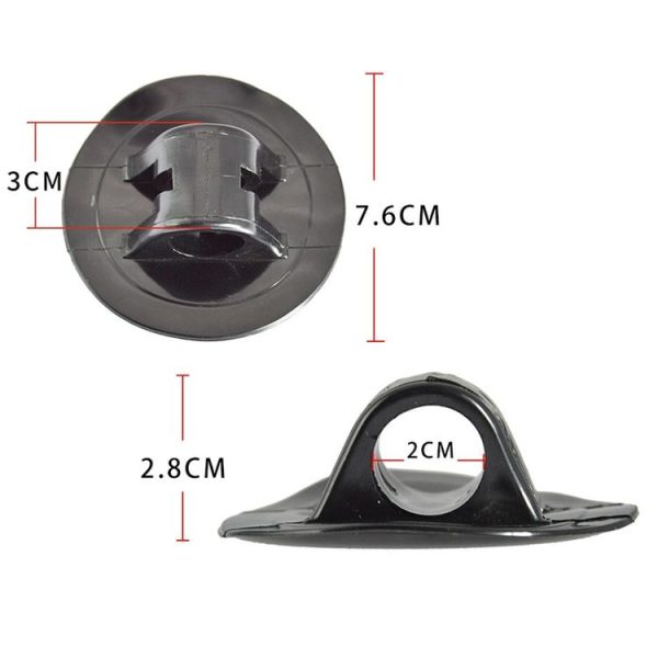 2pcs Inflatable Boat Motor Bracket Rubber Boat Fixed Propeller Buckle (RB-E03) - Image 4