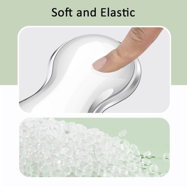 Cool Silicone Keyboard Wrist Rest Mouse Pad Relieve Wrist Fatigue, Spec: Small Transparent - Image 6
