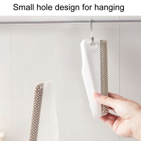 Multifunctional Kitchen Bathroom Toilet Countertop Manual Cleaning Scraper (Beige) - Image 5