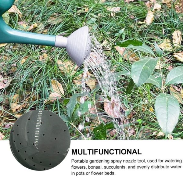 9 x 6.5cm Agricultural Plastic Watering Sprinkler Nozzle Small Spraying Nursery Gardening Tools (Gray) - Image 5