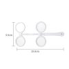 50 (20 / 40) Children Vision Training Adjustable Interpupillary Distance Flip Racket - Image 3